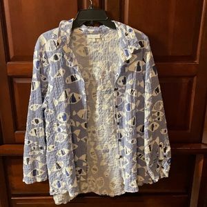 Habitat button down top